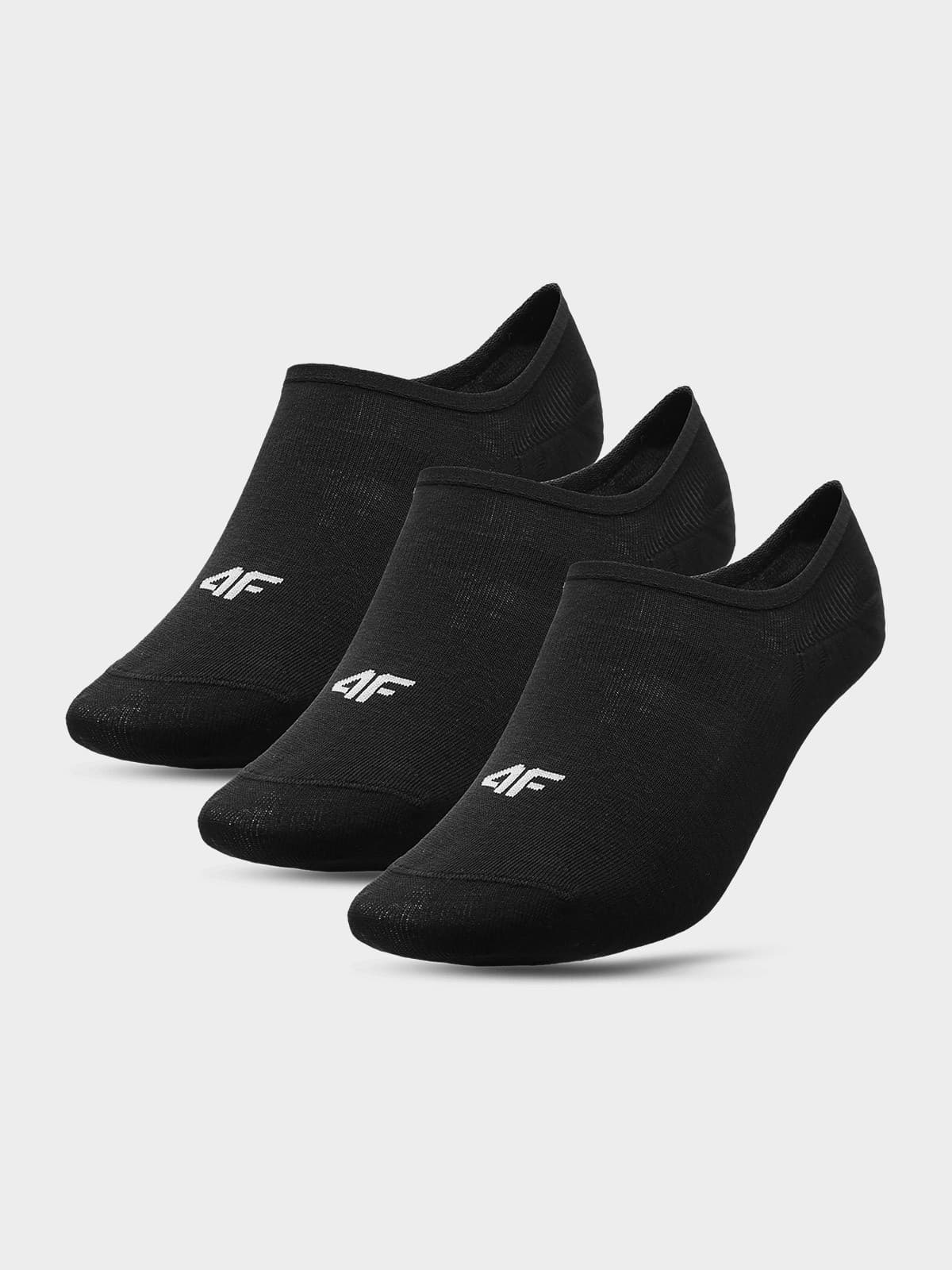 4F H4L22-SOD301 DEEP BLACK+DEEP BLACK+DEEP BLACK Ponožky EU 35/38 H4L22-SOD301 DEEP BLACK