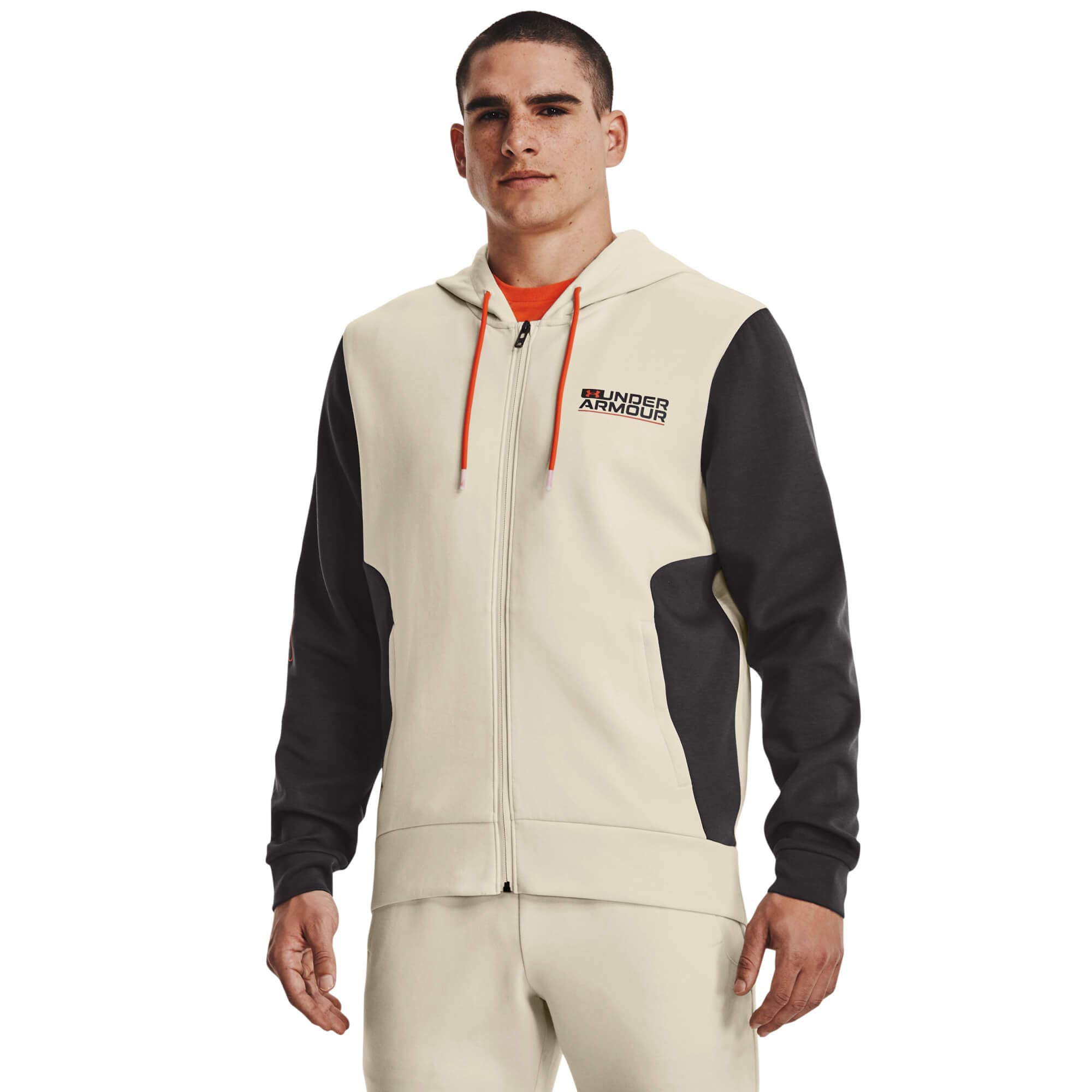 Under Armour UA SUMMIT KNIT FZ HD Pánská mikina US L 1370422-279 - náhled 1