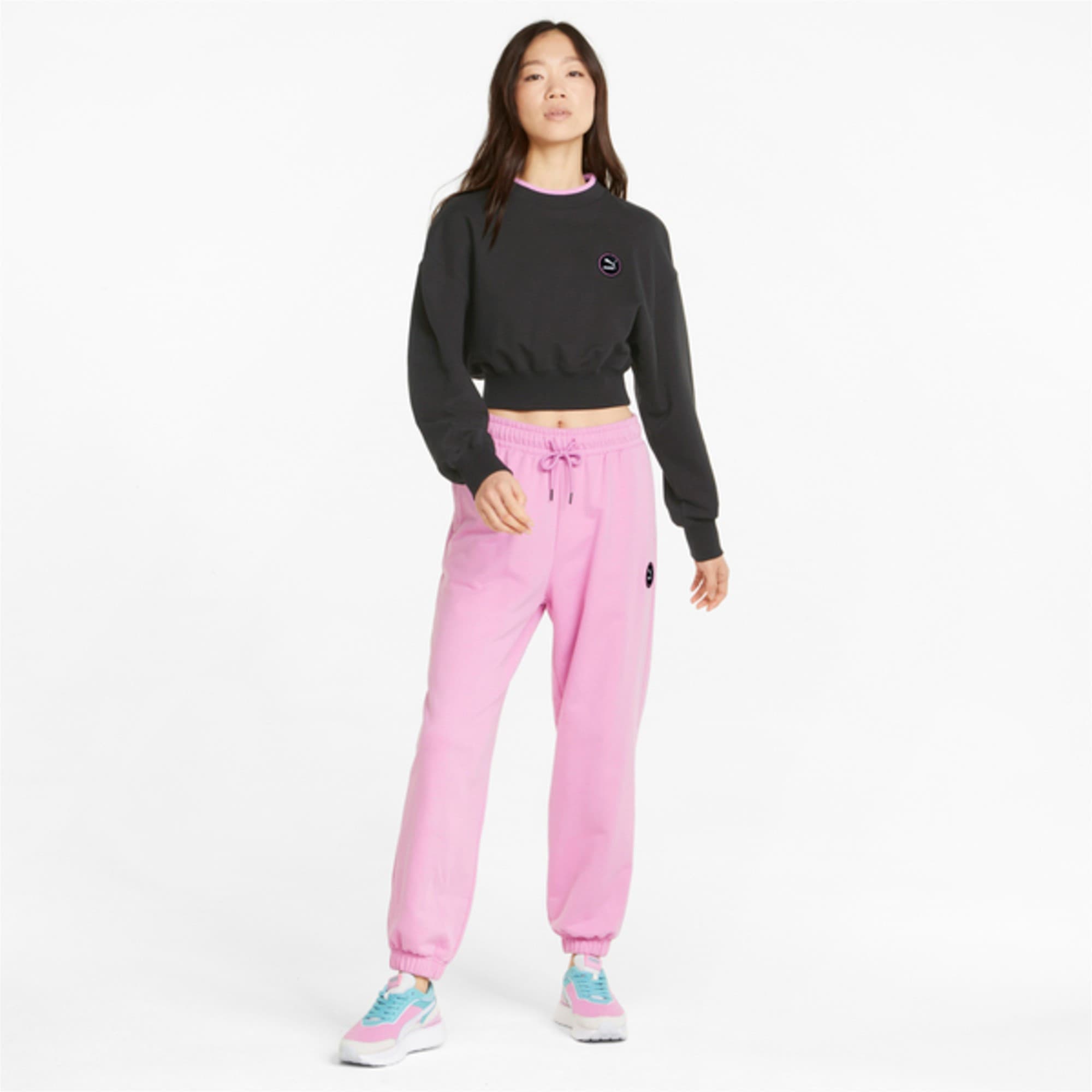 Puma SWxP Crew TR Dámská mikina US L 533562-01 - náhled 5