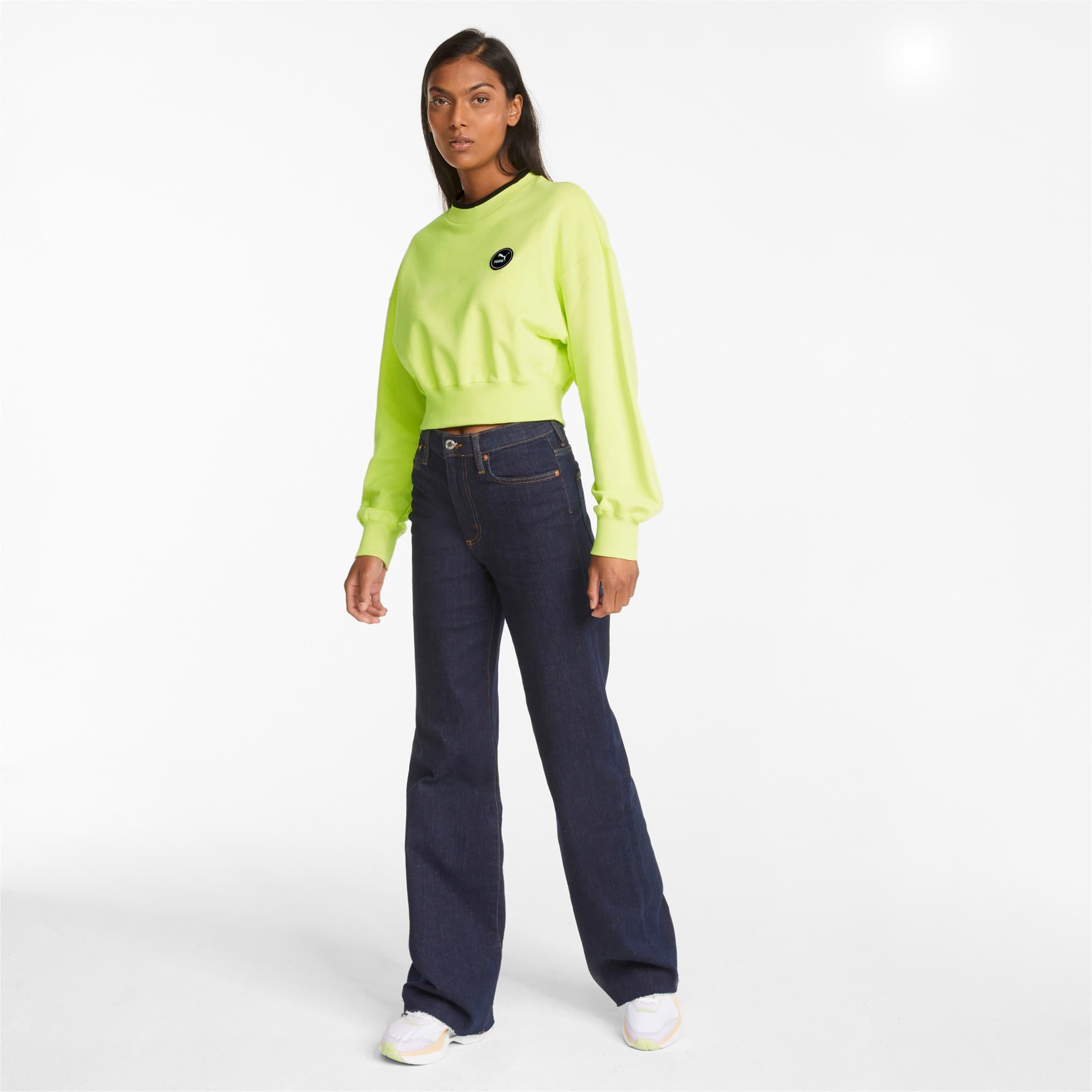 Puma SWxP Crew TR Dámská mikina US L 533562-29 - náhled 5