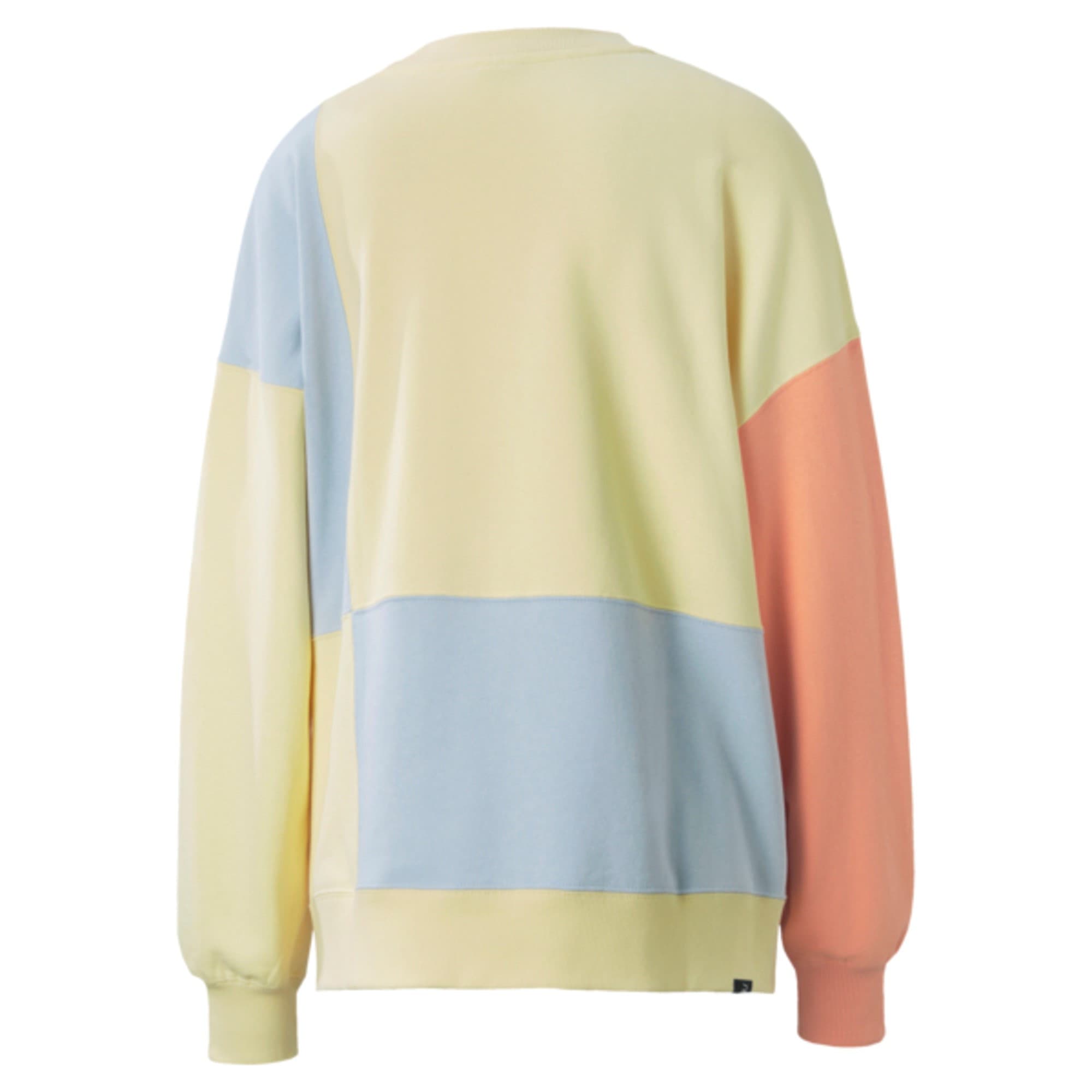 Puma Downtown Crew TR Dámská mikina US L 533582-41 - náhled 2
