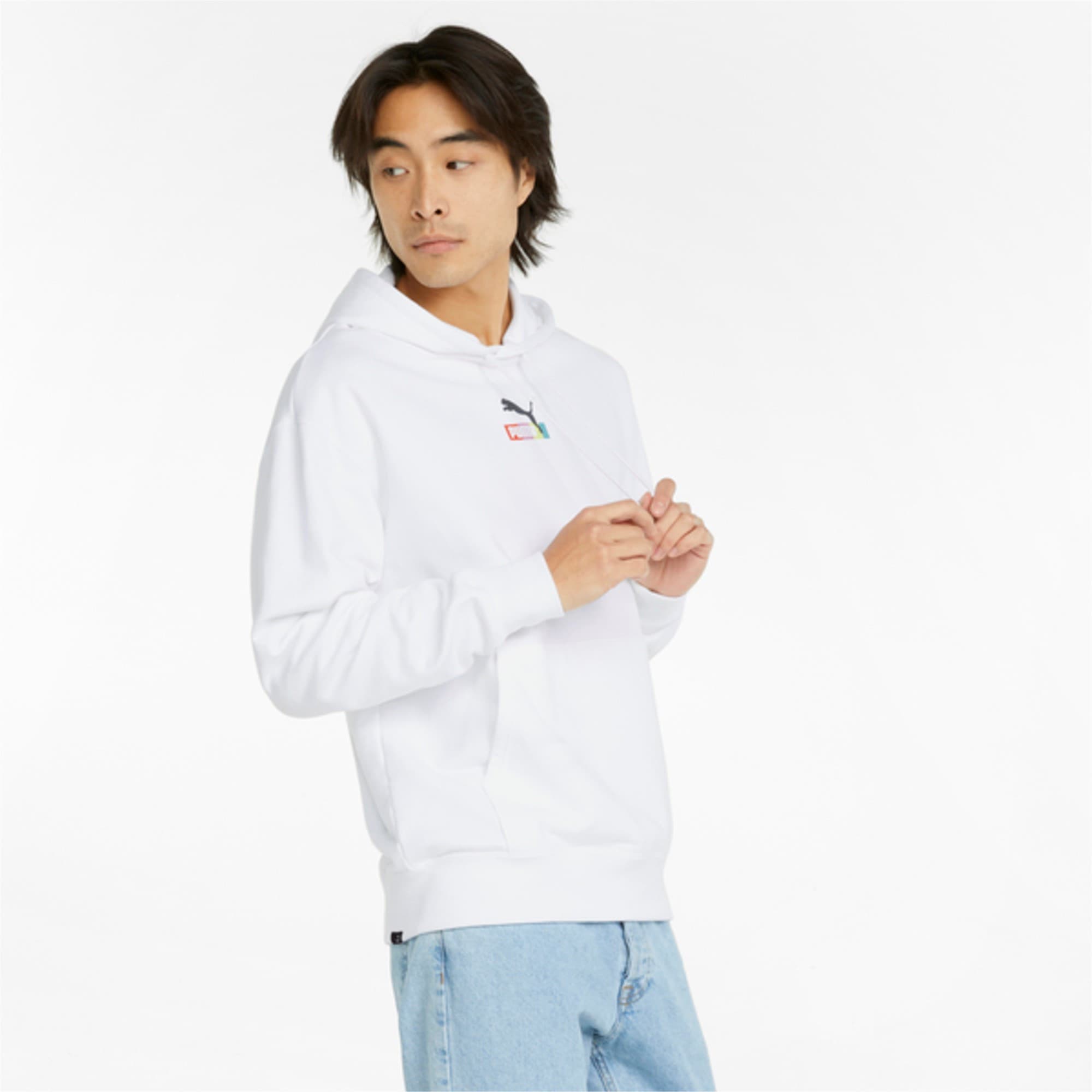 Puma Brand Love Multiplacement Hoodie TR Pánská mikina US L 533658-02 - náhled 3