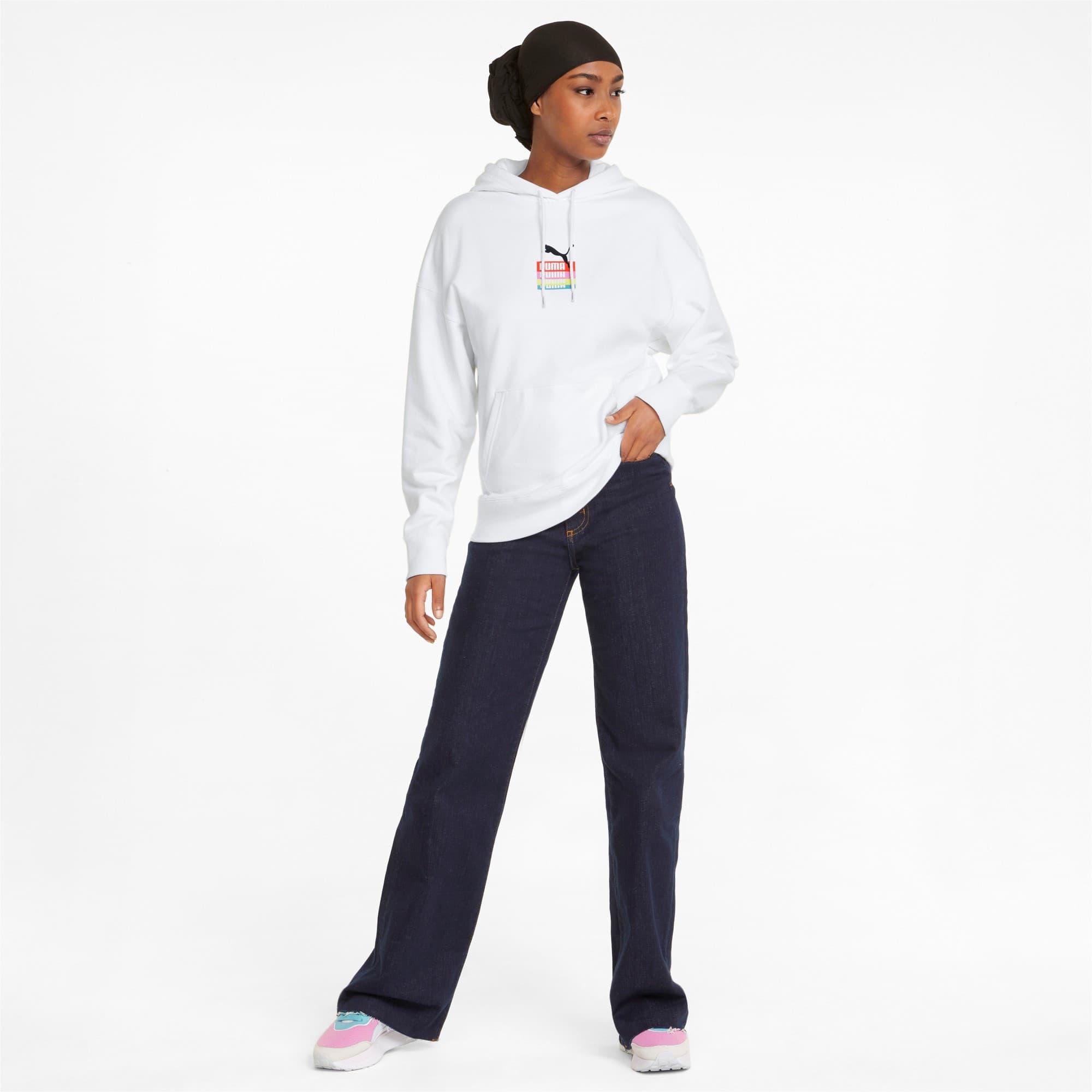 Puma Brand Love Hoodie TR Dámská mikina US XL 534352-02 - náhled 5