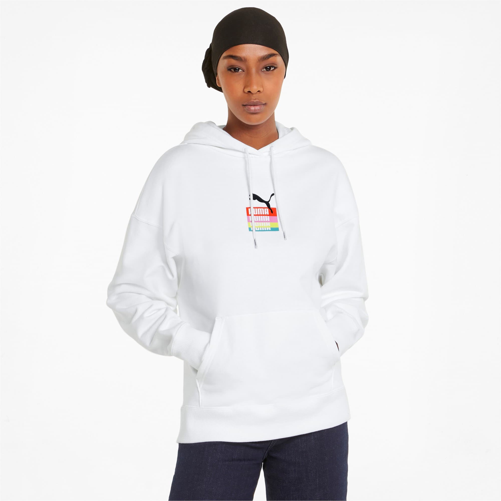 Puma Brand Love Hoodie TR Dámská mikina US XL 534352-02 - náhled 3