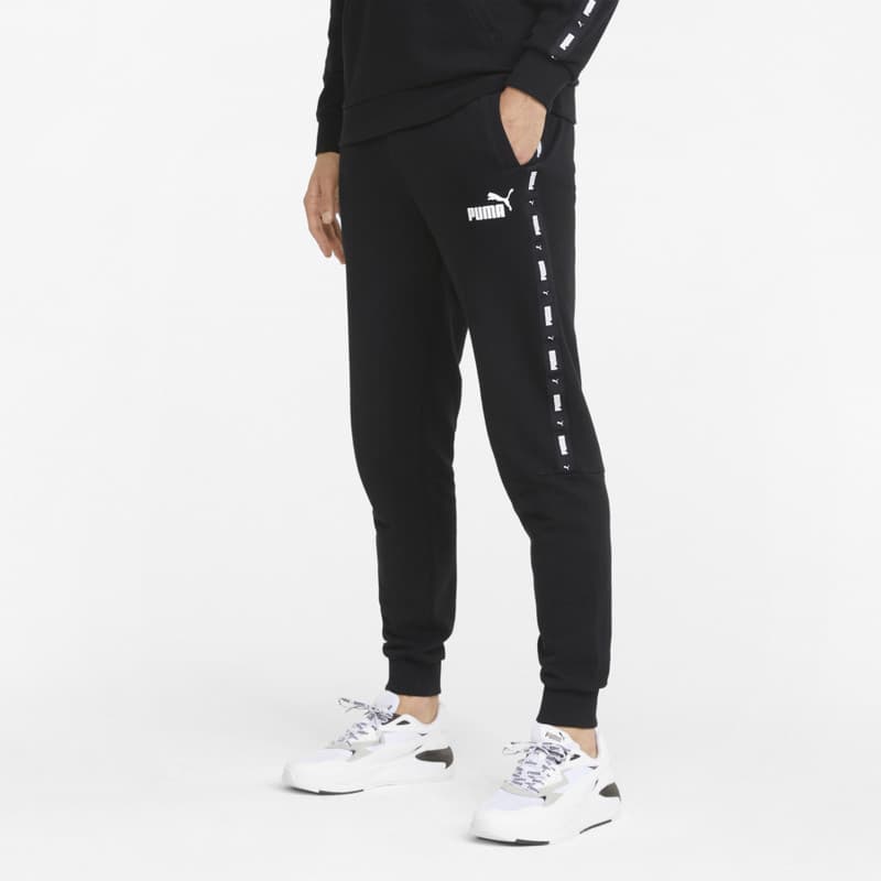 Puma ESS+ Tape Sweatpants TR cl Pánské tepláky US XXL 847388-01 - náhled 3