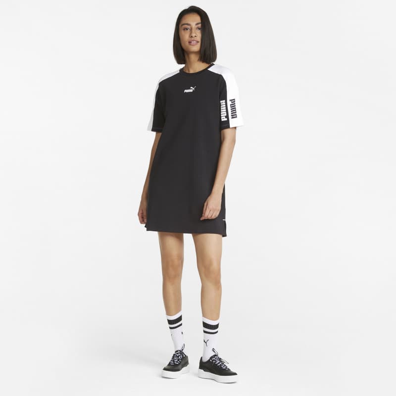 Puma Puma Power Colorblock Tee Dress TR Dámské šaty US XS 847118-01 - náhled 5