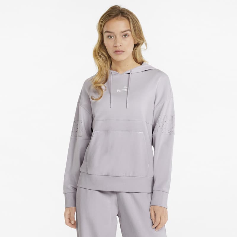 Puma Puma Power Colorblock Stardust Hoodie TR Dámská mikina US L 848828-73 - náhled 3
