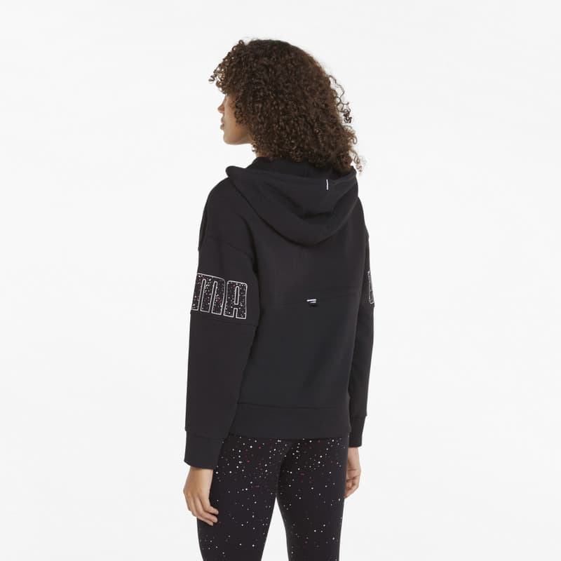 Puma Puma Power Colorblock Stardust Hoodie TR Dámská mikina US S 848828-01 - náhled 4