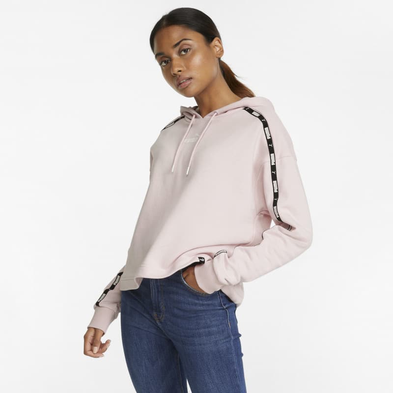 Puma Puma Power Tape Cropped Hoodie TR Dámská mikina US M 848431-16 - náhled 3