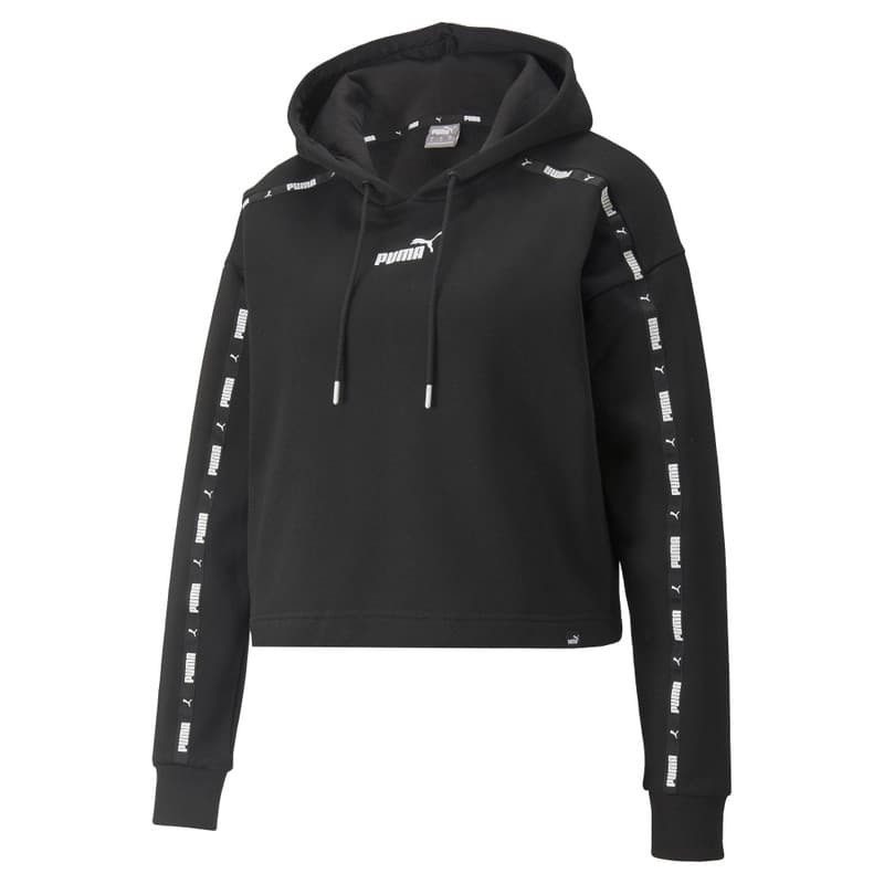 Puma Puma Power Tape Cropped Hoodie TR Dámská mikina US XL 848431-01 - náhled 1