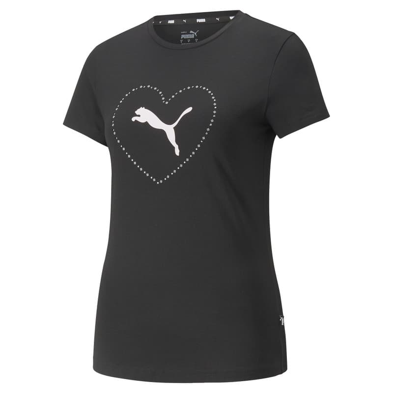 Puma Valentine s Day Graphic Tee Dámské tričko US S 848408-01 - náhled 1