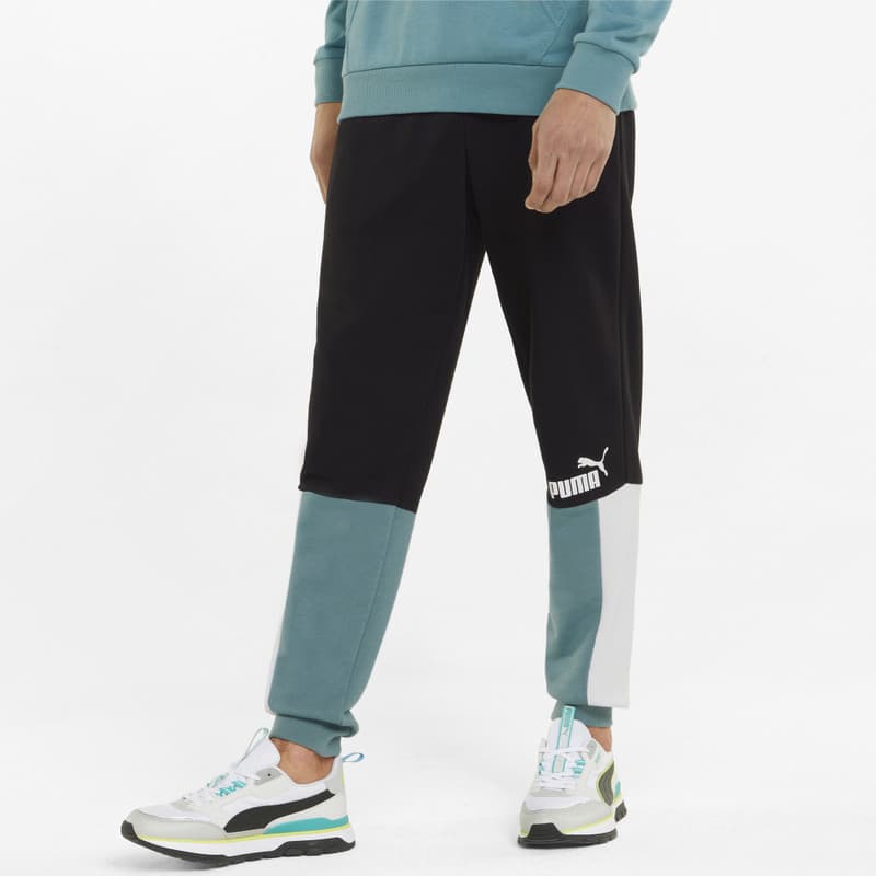 Puma ESS+ Block Sweatpants TR Pánské tepláky US S 848007-50 - náhled 3