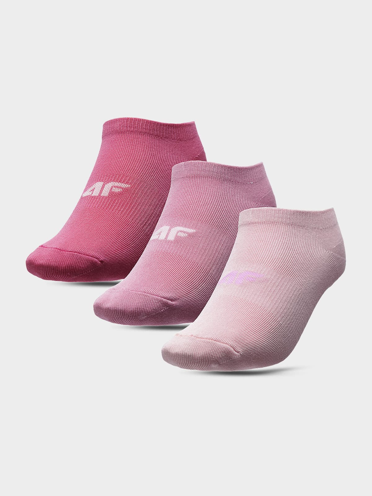 4F HJL22-JSOD003 LIGHT PINK+PINK+HOT PINK Ponožky EU