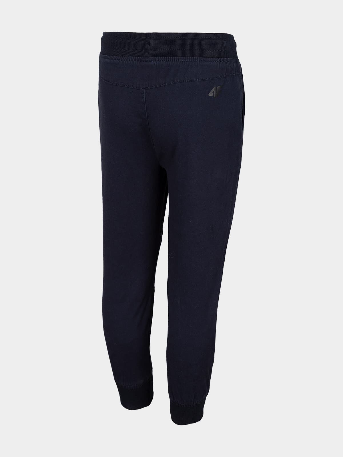4F HJL22-JSPMC001 NAVY Dětské tepláky EU 122 HJL22-JSPMC001 NAVY - náhled 2