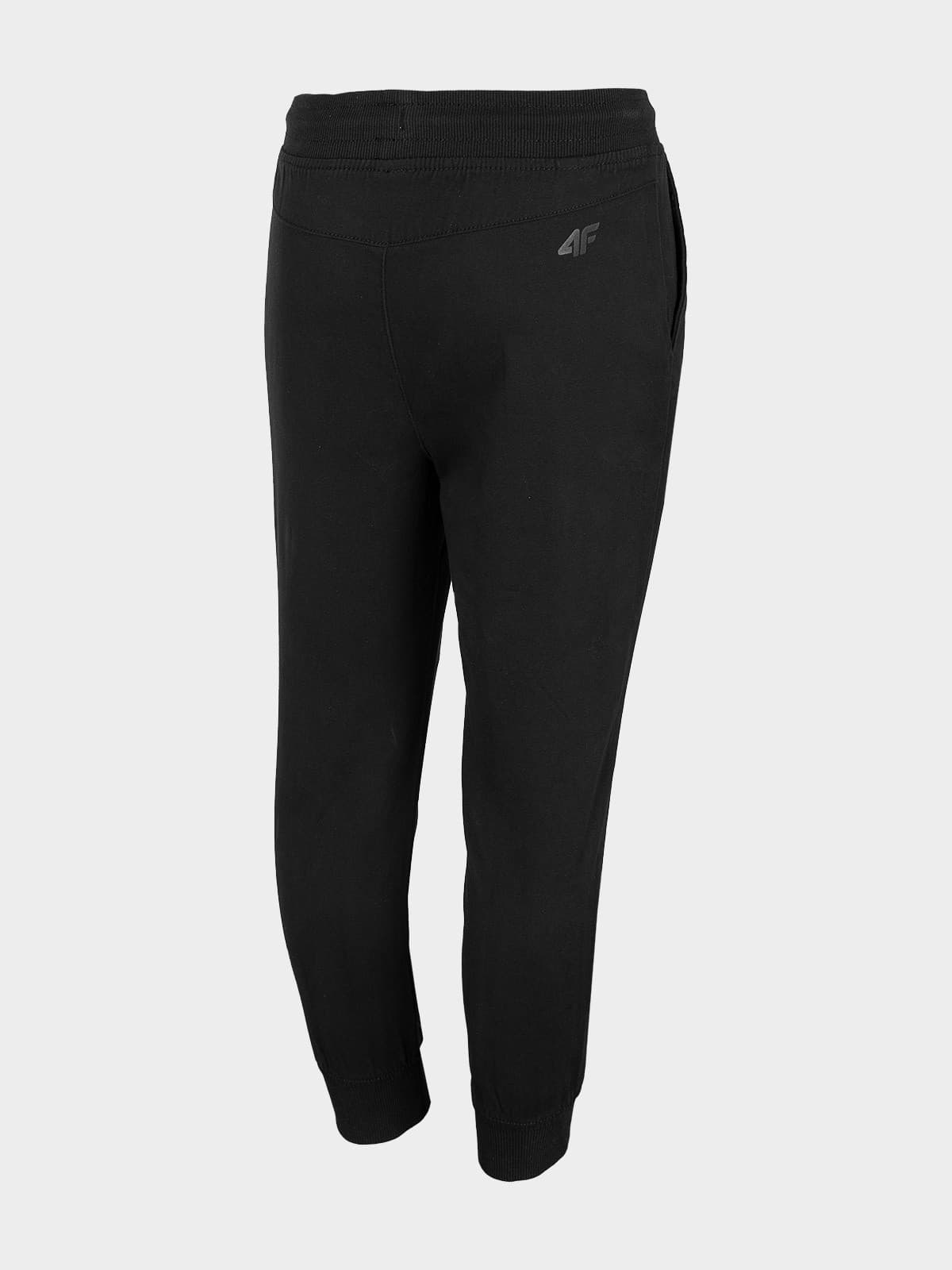 4F HJL22-JSPMC001 DEEP BLACK Dětské tepláky EU 122 HJL22-JSPMC001 DEEP BLACK - náhled 2