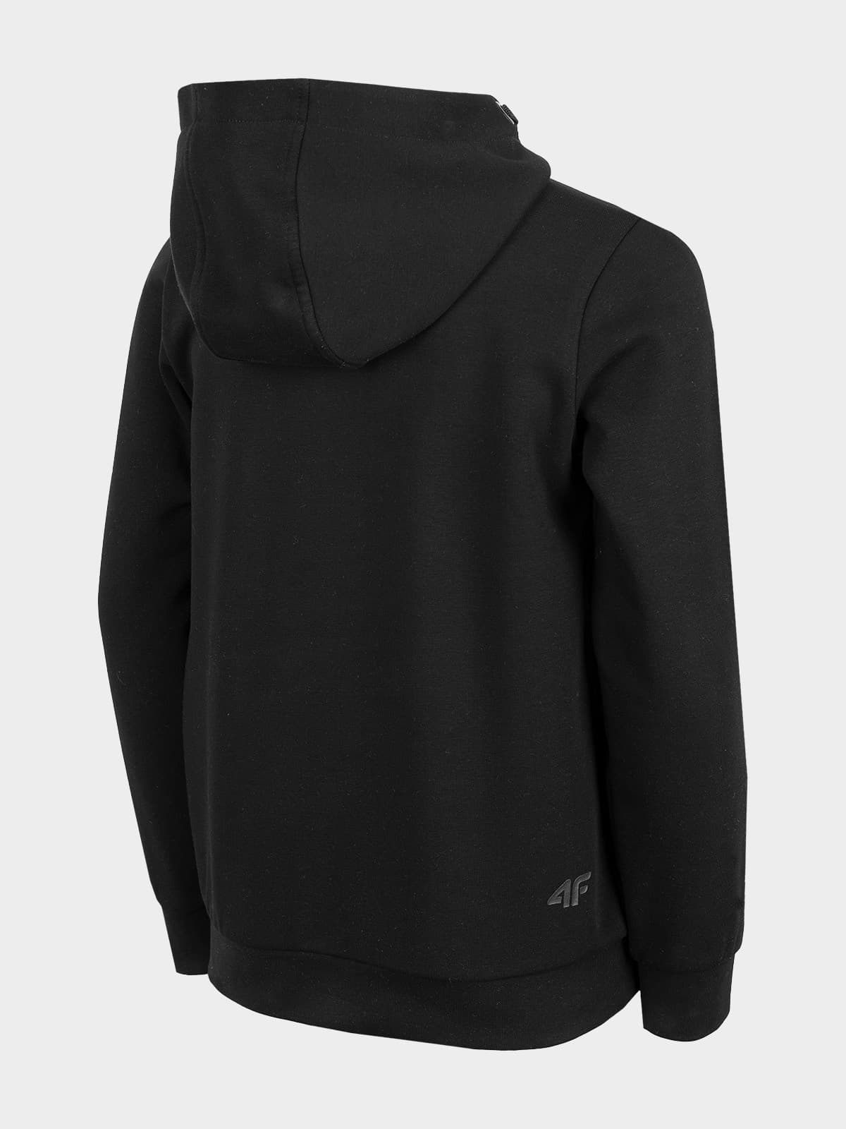 4F HJL22-JBLM001 DEEP BLACK Dětská mikina EU 122 HJL22-JBLM001 DEEP BLACK - náhled 2