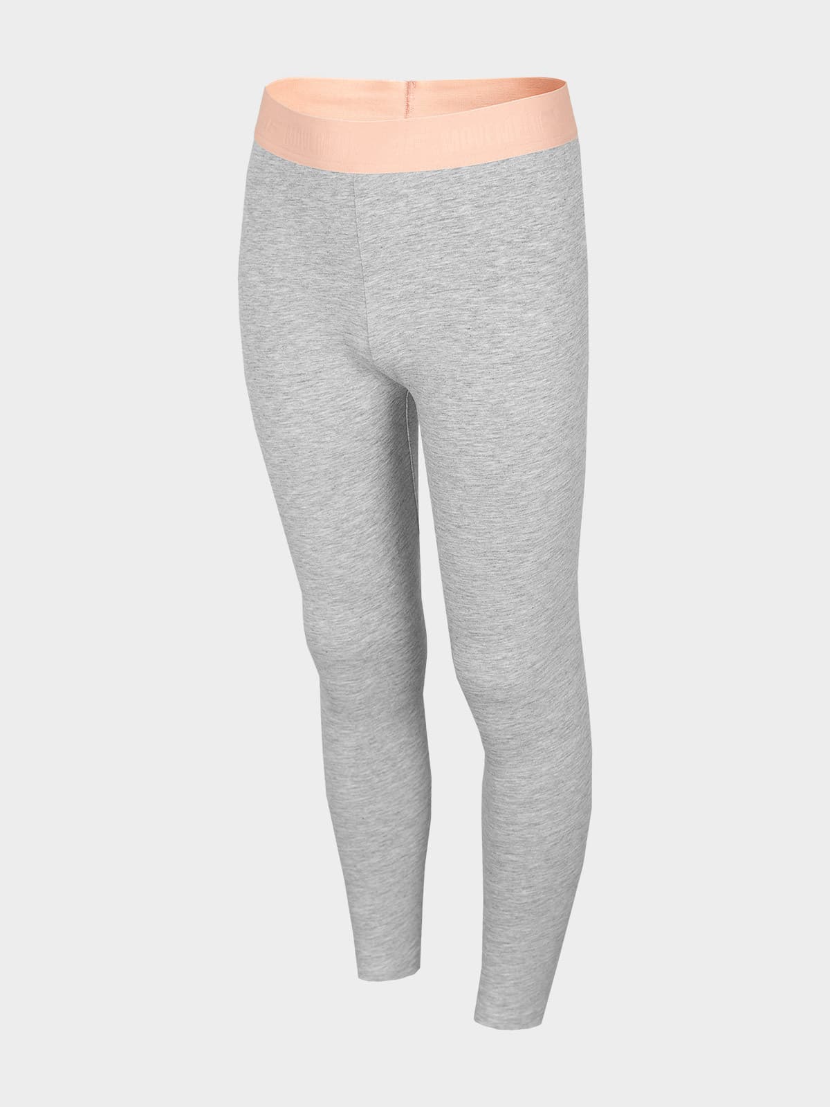 4F HJL22-JLEG004 COLD LIGHT GREY MELANGE Dětské legíny EU 122 HJL22-JLEG004 LIGHT GREY MEL - náhled 1