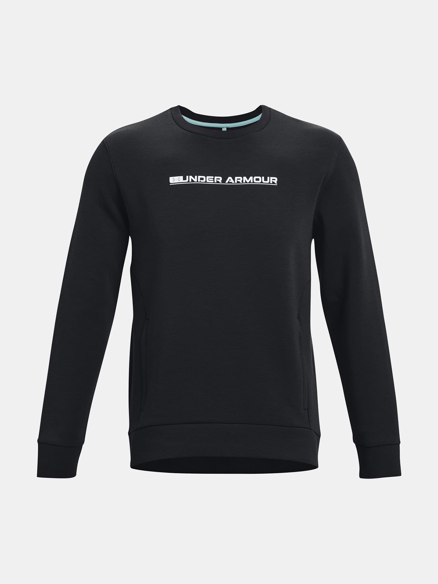 Under Armour UA SUMMIT KNIT CREW Pánská mikina US L 1370417-001