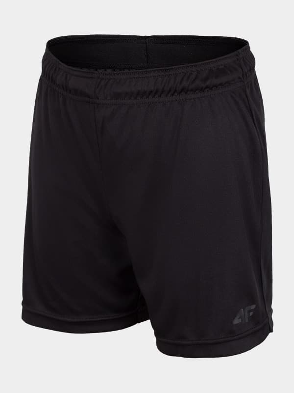 4F HJL22-JSKMTR001 DEEP BLACK Dětské kraťasy EU 122/128 HJL22-JSKMTR001 DEEP BLACK - náhled 1