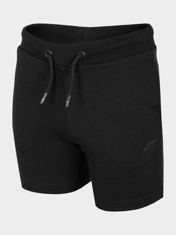 4F HJL22-JSKMD001 DEEP BLACK Dětské kraťasy EU 140 HJL22-JSKMD001 DEEP BLACK
