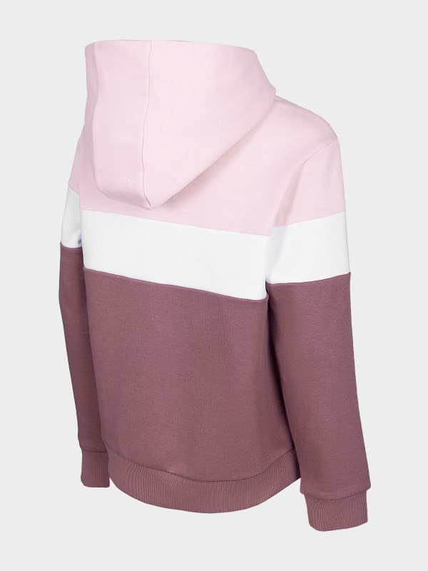 4F HJL22-JBLD002 BURGUNDY Dětská mikina EU 122 HJL22-JBLD002 BURGUNDY - náhled 2