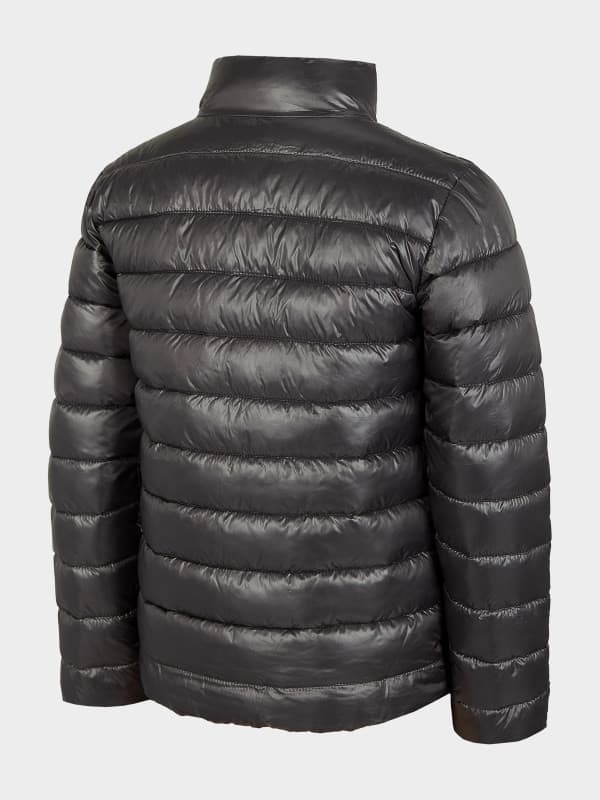 4F HJL22-JKUMP001 DARK GREY Dětská bunda EU 122 HJL22-JKUMP001 DARK GREY - náhled 2