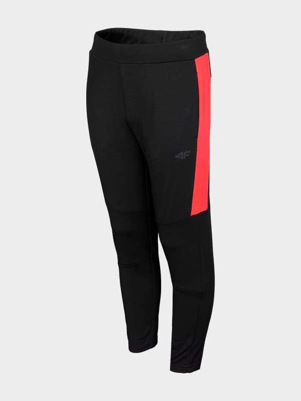 4F HJL22-JSPMTR001 DEEP BLACK Dětské tepláky EU 122/128 HJL22-JSPMTR001 DEEP BLACK - náhled 5