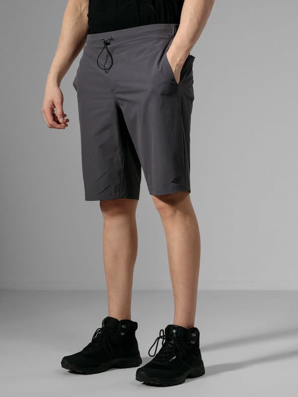 4F H4L22-SKMTR060 ANTHRACITE Pánské kraťasy US M H4L22-SKMTR060 ANTHRACITE - náhled 4