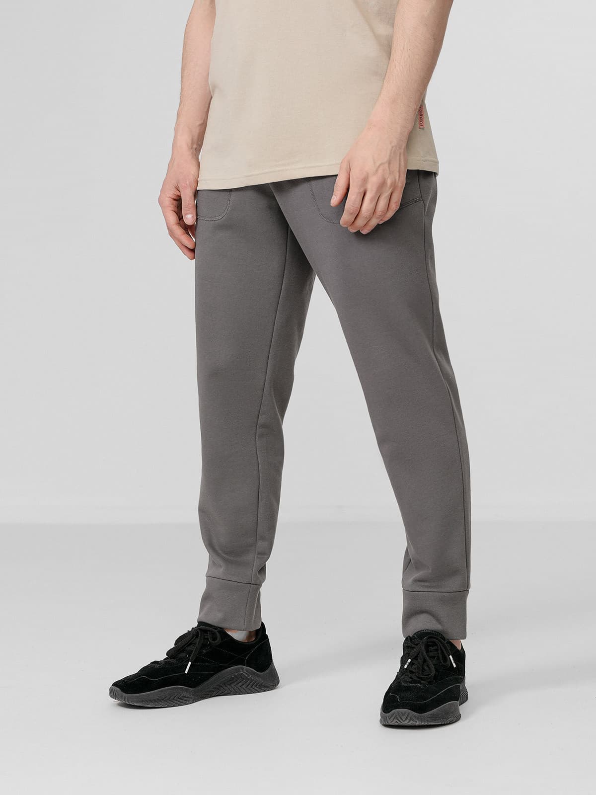 Outhorn HOL22-SPMD601 DARK GREY Pánské tepláky US M HOL22-SPMD601 DARK GREY - náhled 4