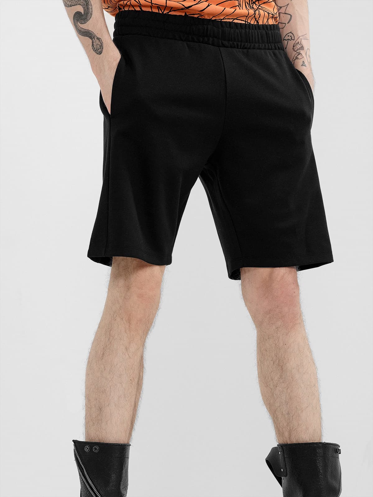 Outhorn HOL22-SKMD605 DEEP BLACK Pánské kraťasy US M HOL22-SKMD605 DEEP BLACK - náhled 3