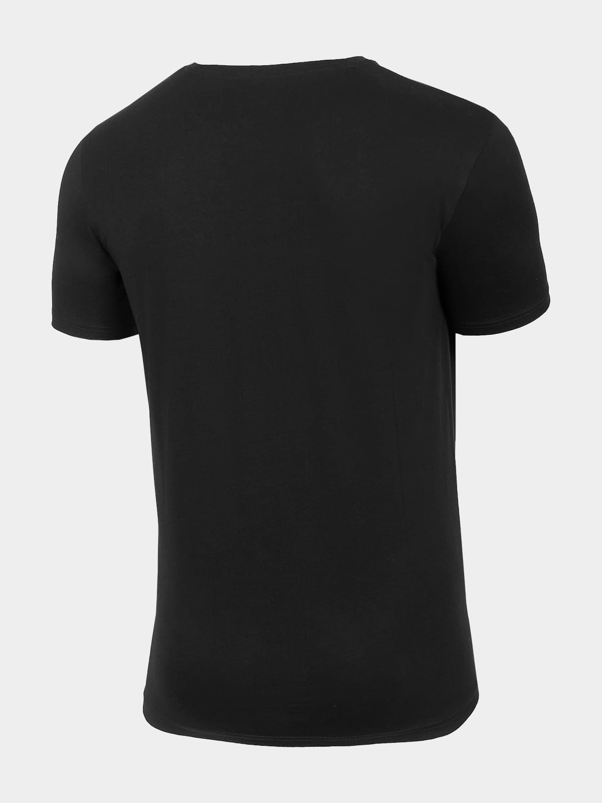 Outhorn HOL22-TSM601 DEEP BLACK Pánské tričko US S HOL22-TSM601 DEEP BLACK - náhled 2