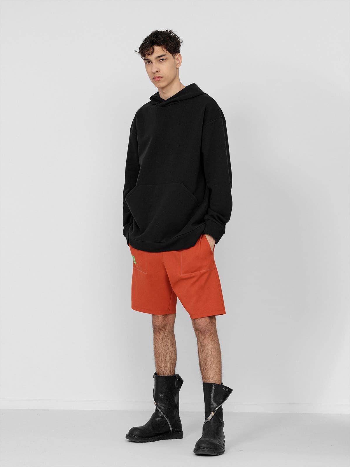 Outhorn HOL22-BLM617 DEEP BLACK Pánská mikina US L HOL22-BLM617 DEEP BLACK - náhled 3