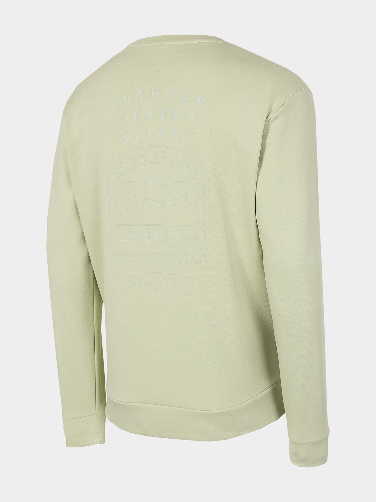 Outhorn HOL22-BLM606 LIGHT GREEN Pánská mikina US M HOL22-BLM606 LIGHT GREEN - náhled 2