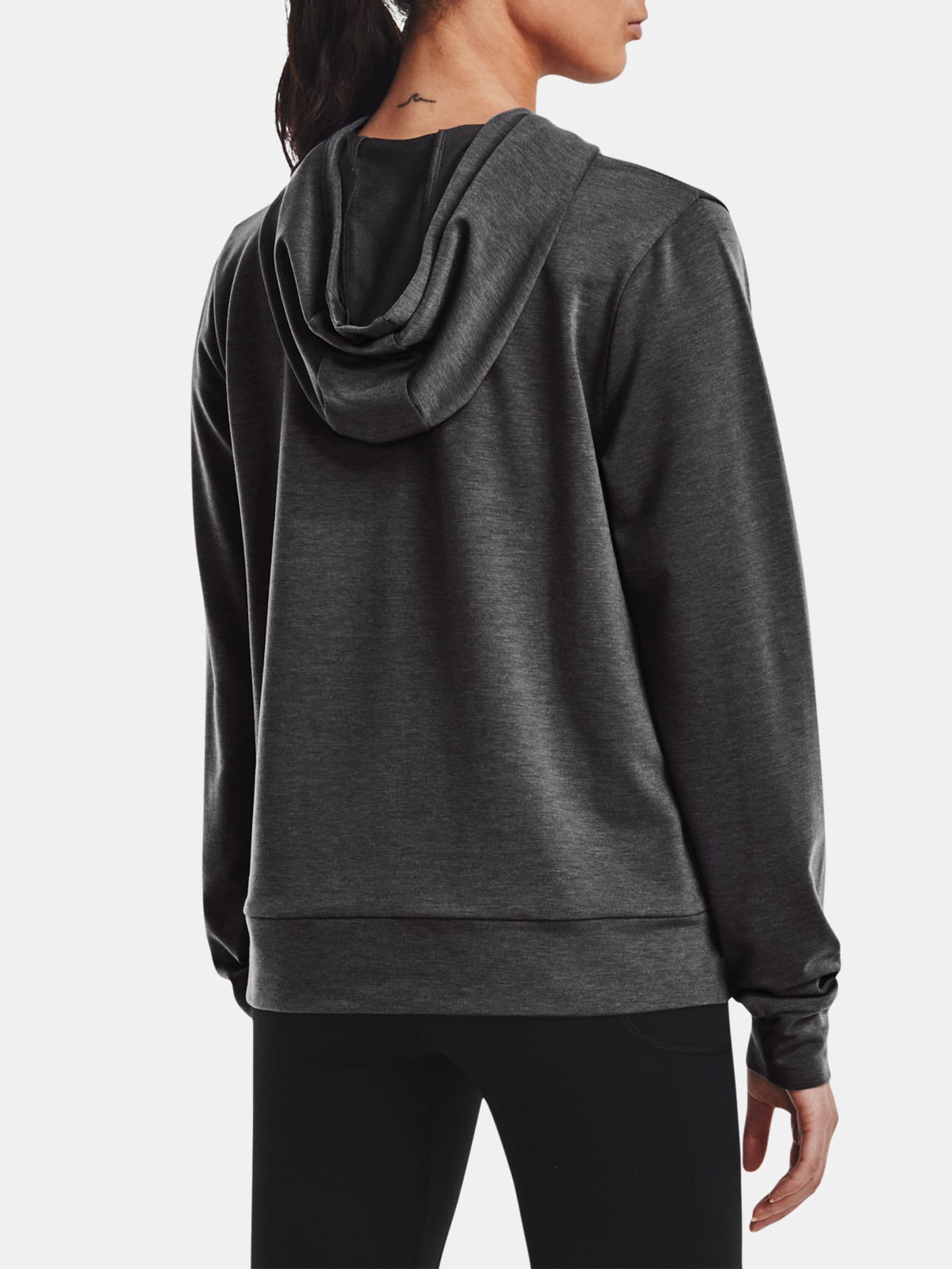 Under Armour Rival Terry Hoodie Dámská mikina US L 1369855-010 - náhled 2