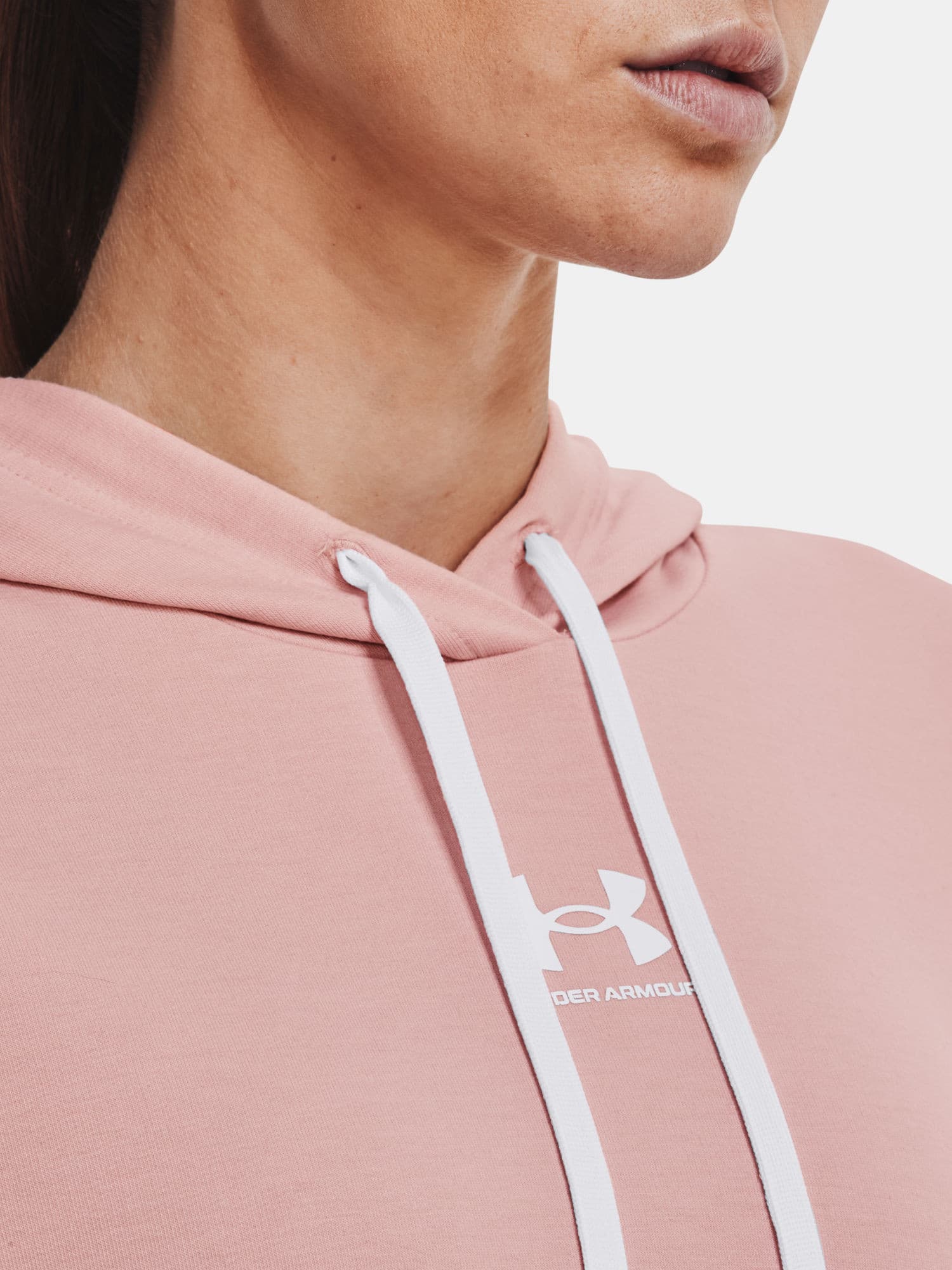 Under Armour Rival Terry Hoodie Dámská mikina US L 1369855-676 - náhled 4