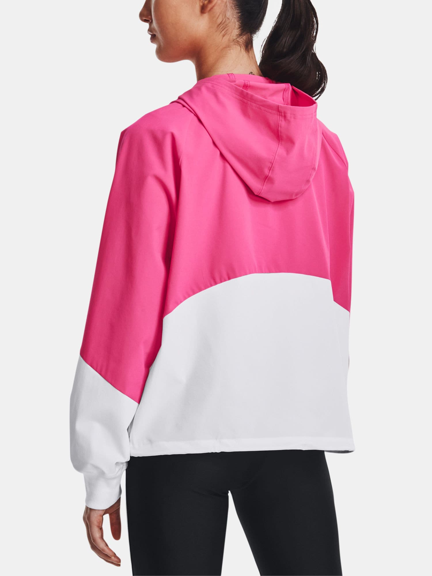 Under Armour Woven FZ Jacket Dámská bunda US M 1369889-695 - náhled 4