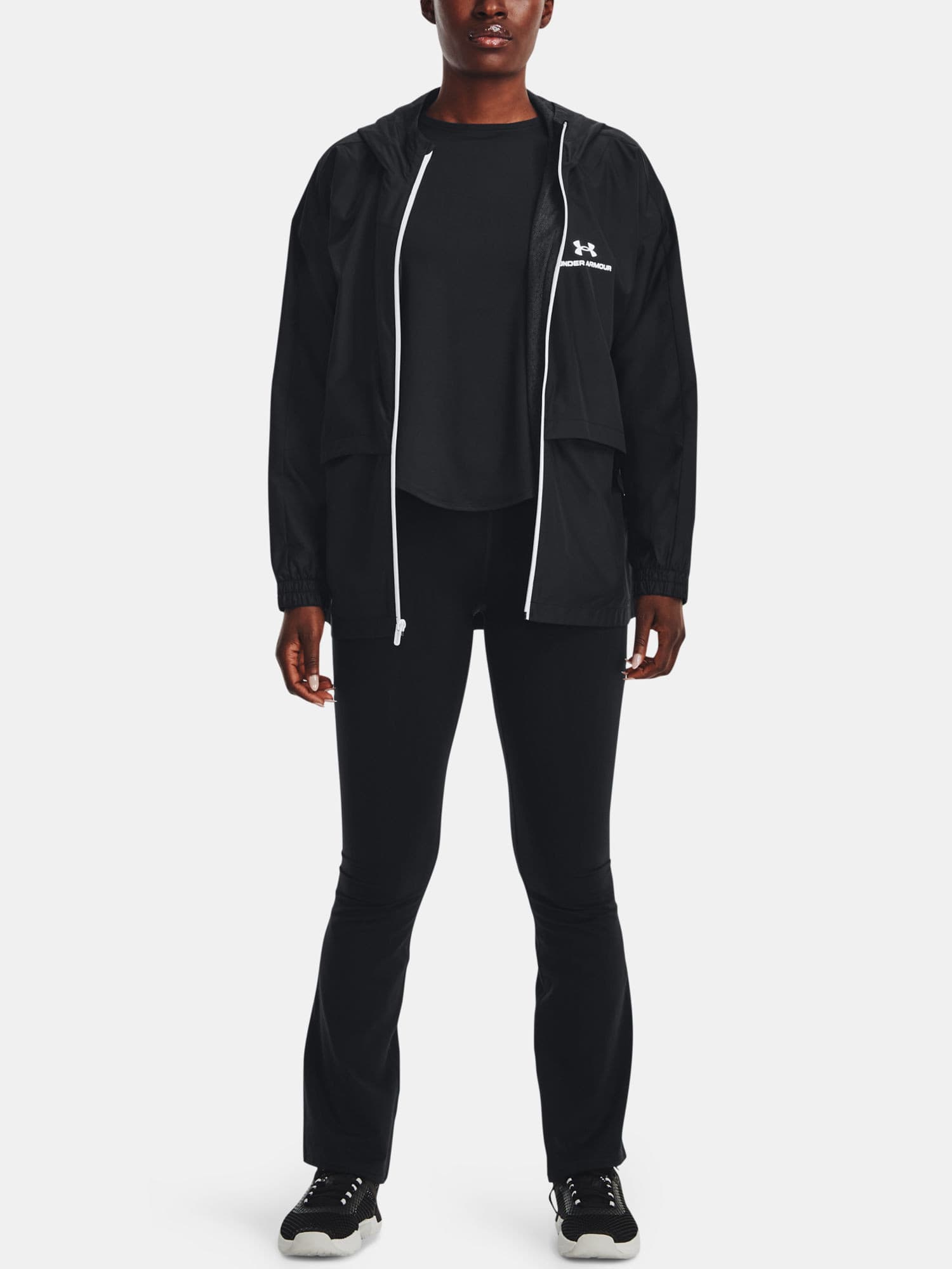 Under Armour UA Rush Woven Nov Jacket Dámská bunda US L 1369848-001 - náhled 5