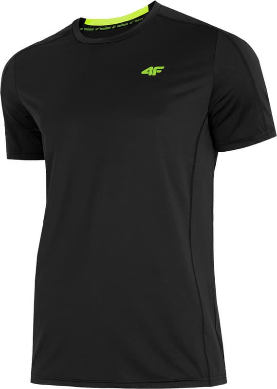 4F H4L22-TSMF011 DEEP BLACK Pánské tričko US M H4L22-TSMF011 DEEP BLACK - náhled 1