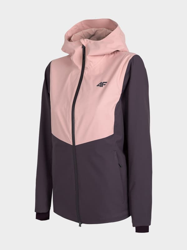 4F H4L22-KUD060 LIGHT PINK Dámská bunda US L H4L22-KUD060 LIGHT PINK - náhled 5