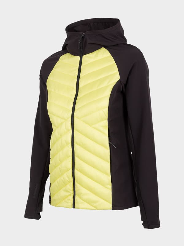 4F H4L22-KUDH060 LIGHT LEMON Dámská bunda US XL H4L22-KUDH060 LIGHT LEMON - náhled 1