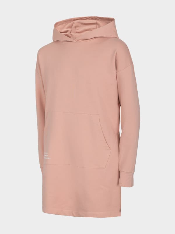 4F HJL22-JSUDD001 SALMON CORAL Dětské šaty EU 122 HJL22-JSUDD001 SALMON CORAL - náhled 1