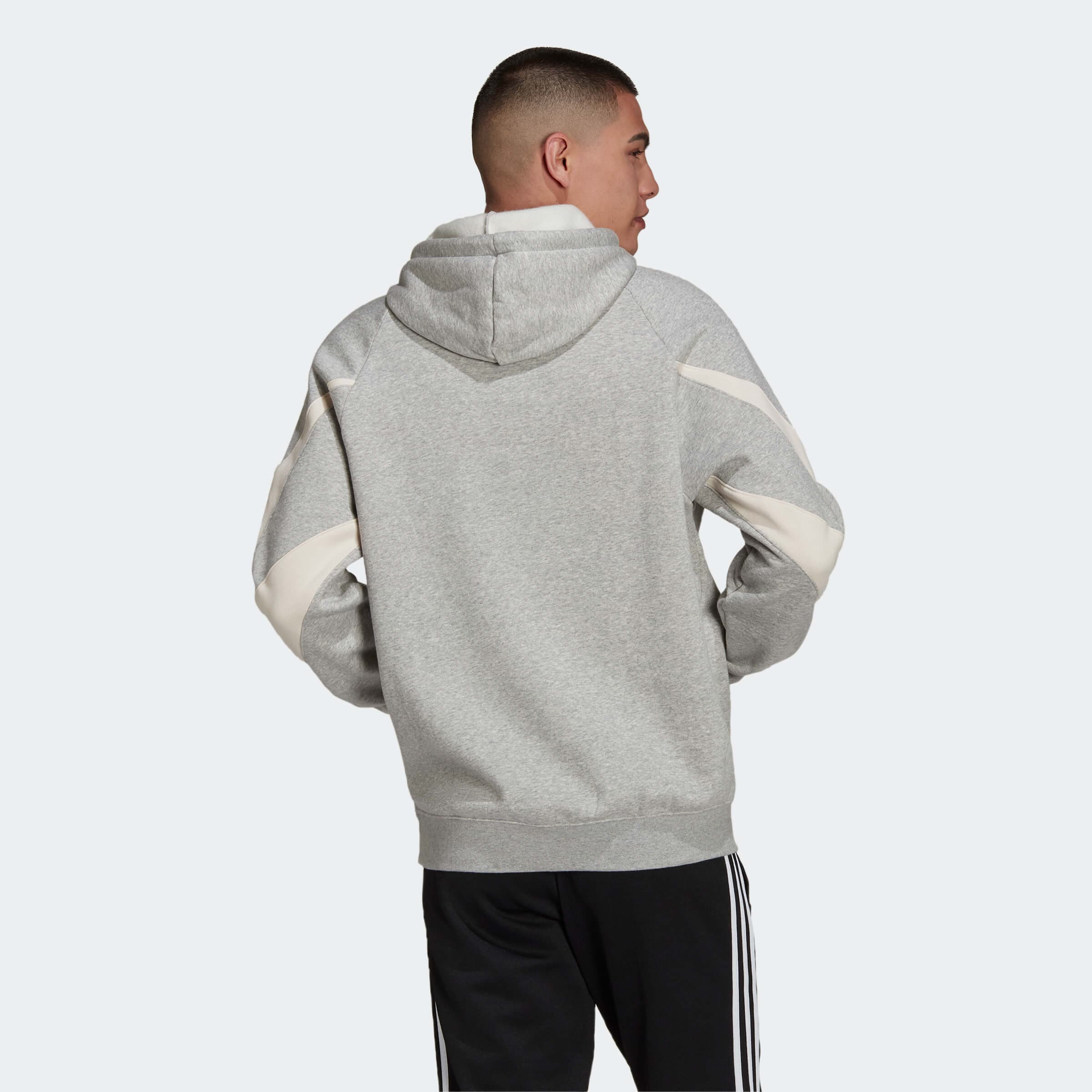 adidas Originals SHARK HOODIE Pánská mikina US L H09029 - náhled 4