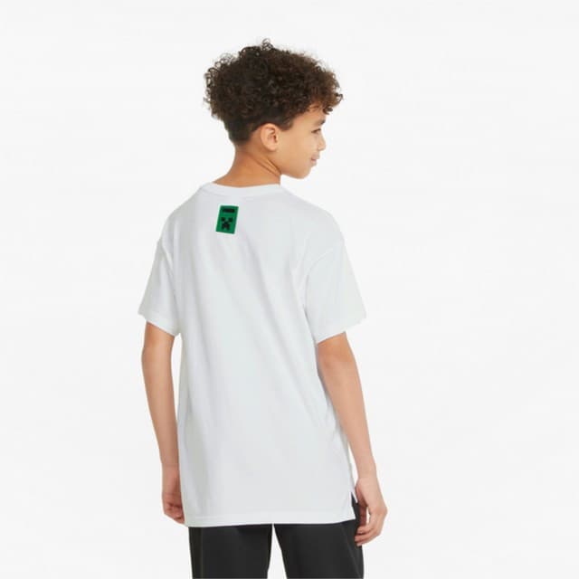 Puma PUMA x MINECRAFT Relaxed Tee Kids Dětské tričko EU 110 533434-02 - náhled 5