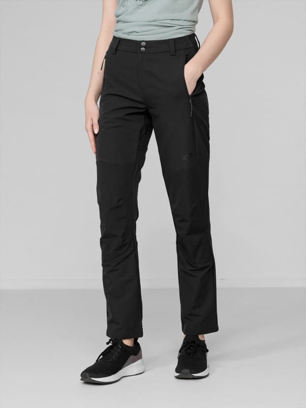 4F H4L22-SPDTR063 DEEP BLACK Dámské kalhoty US XL H4L22-SPDTR063 DEEP BLACK - náhled 3