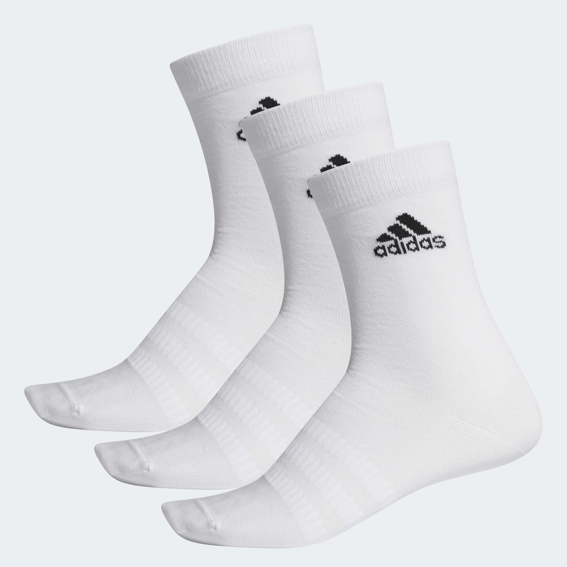 adidas Performance LIGHT CREW 3PP Ponožky EU 37/39 DZ9393