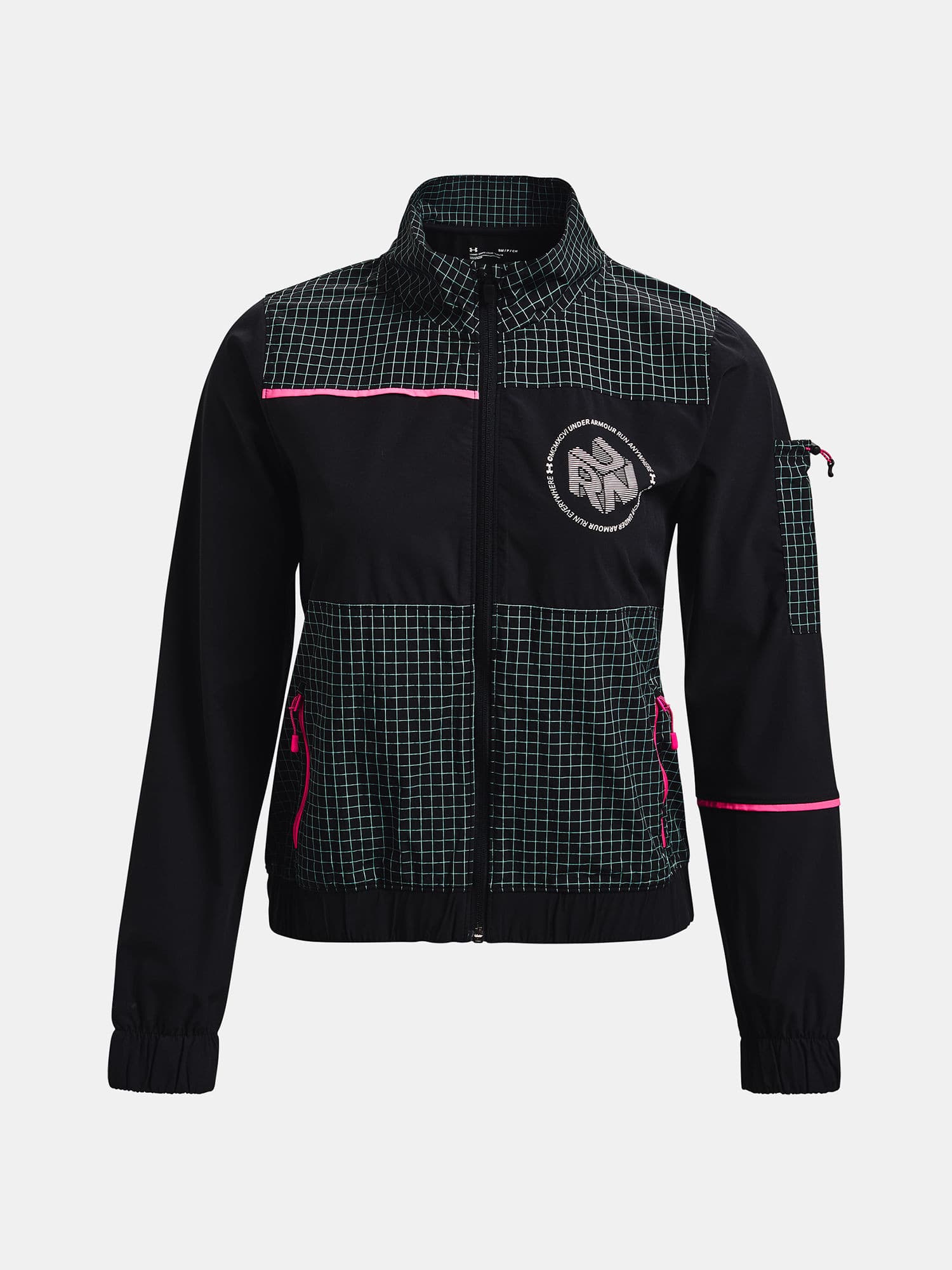 Under Armour UA Run Anywhere STORM Jacket Dámská bunda US L 1370343-001 - náhled 1