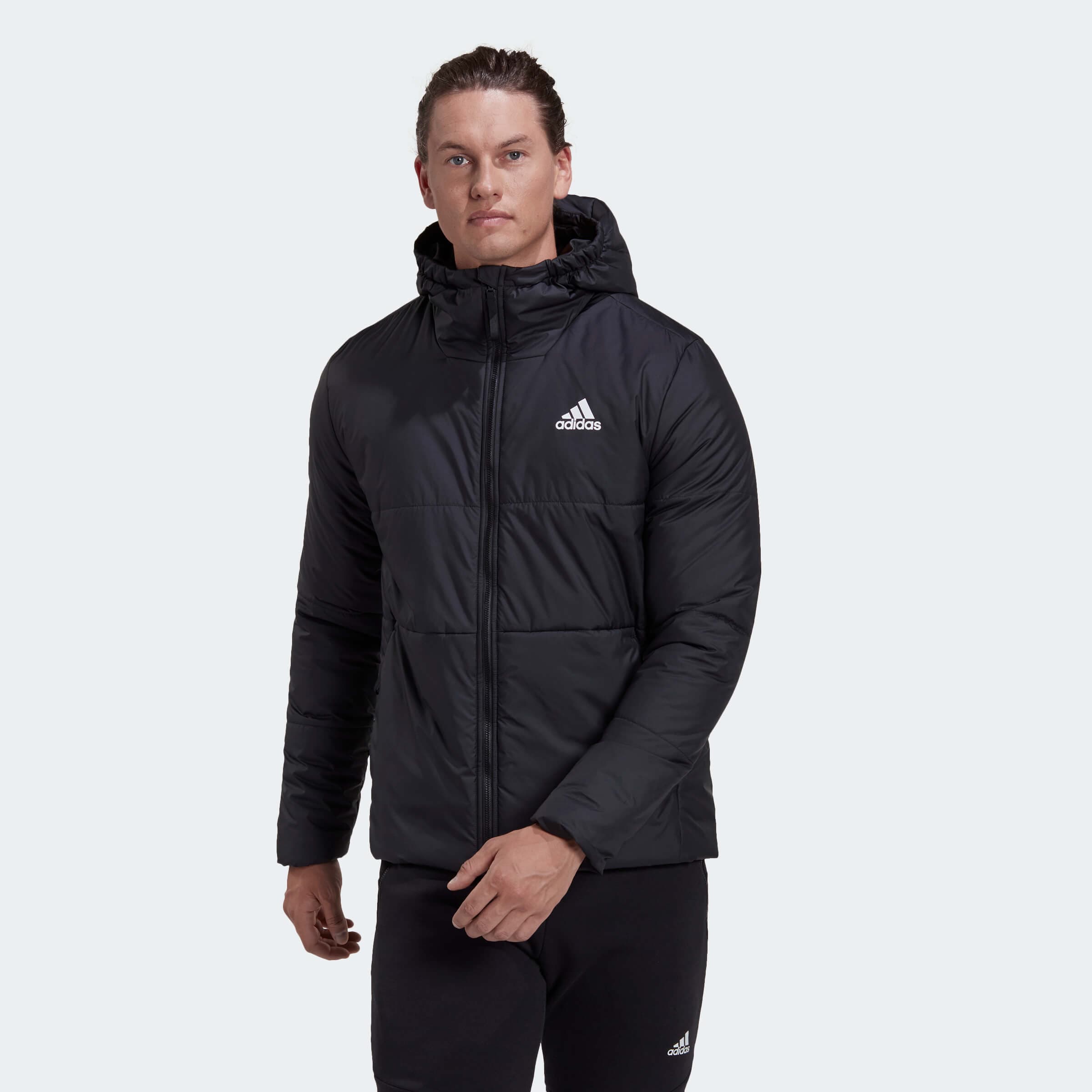 adidas Performance BSC HOOD INS J Pánská bunda US L HG6276 - náhled 2