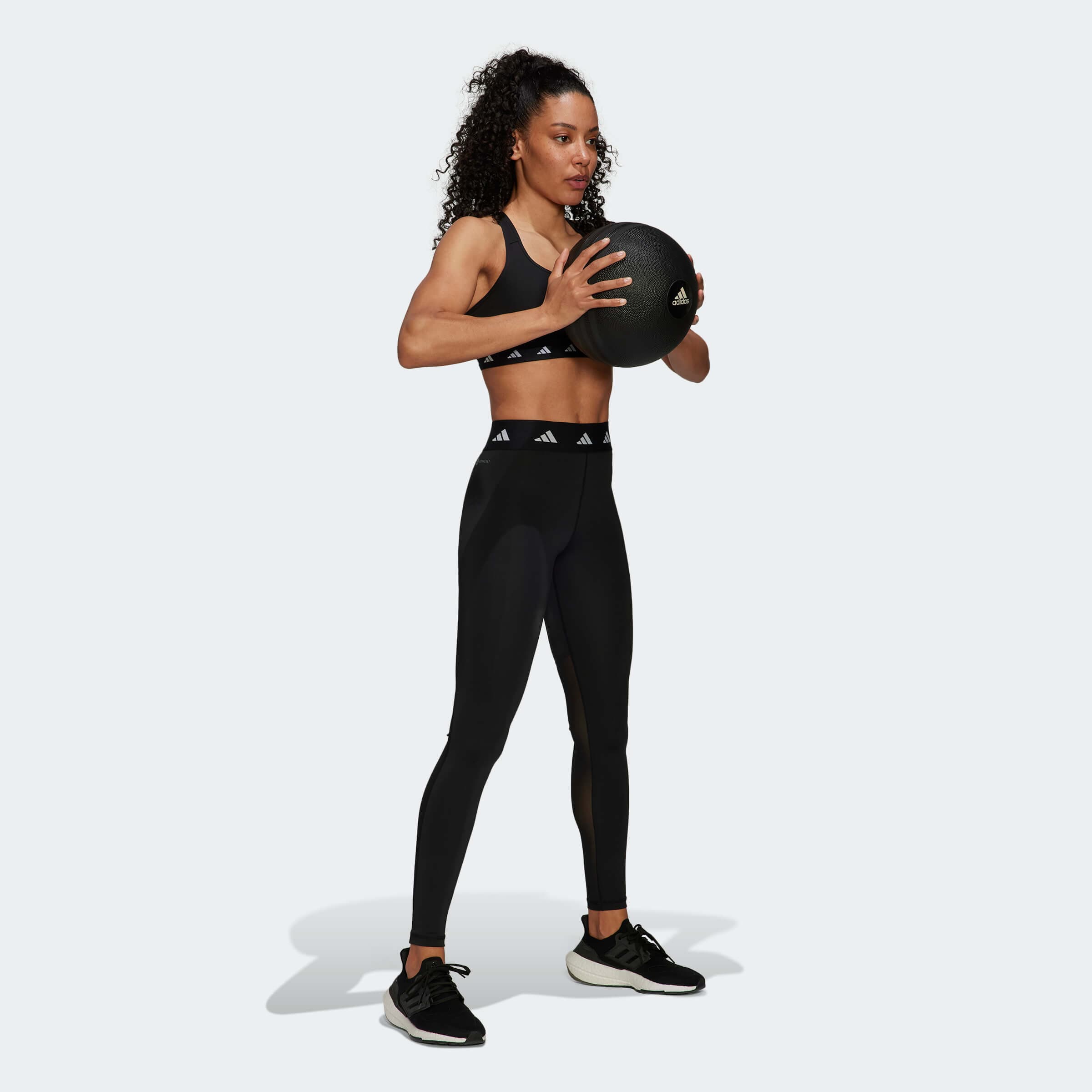adidas Performance TF LONG T Dámské legíny US L HF0737 - náhled 5