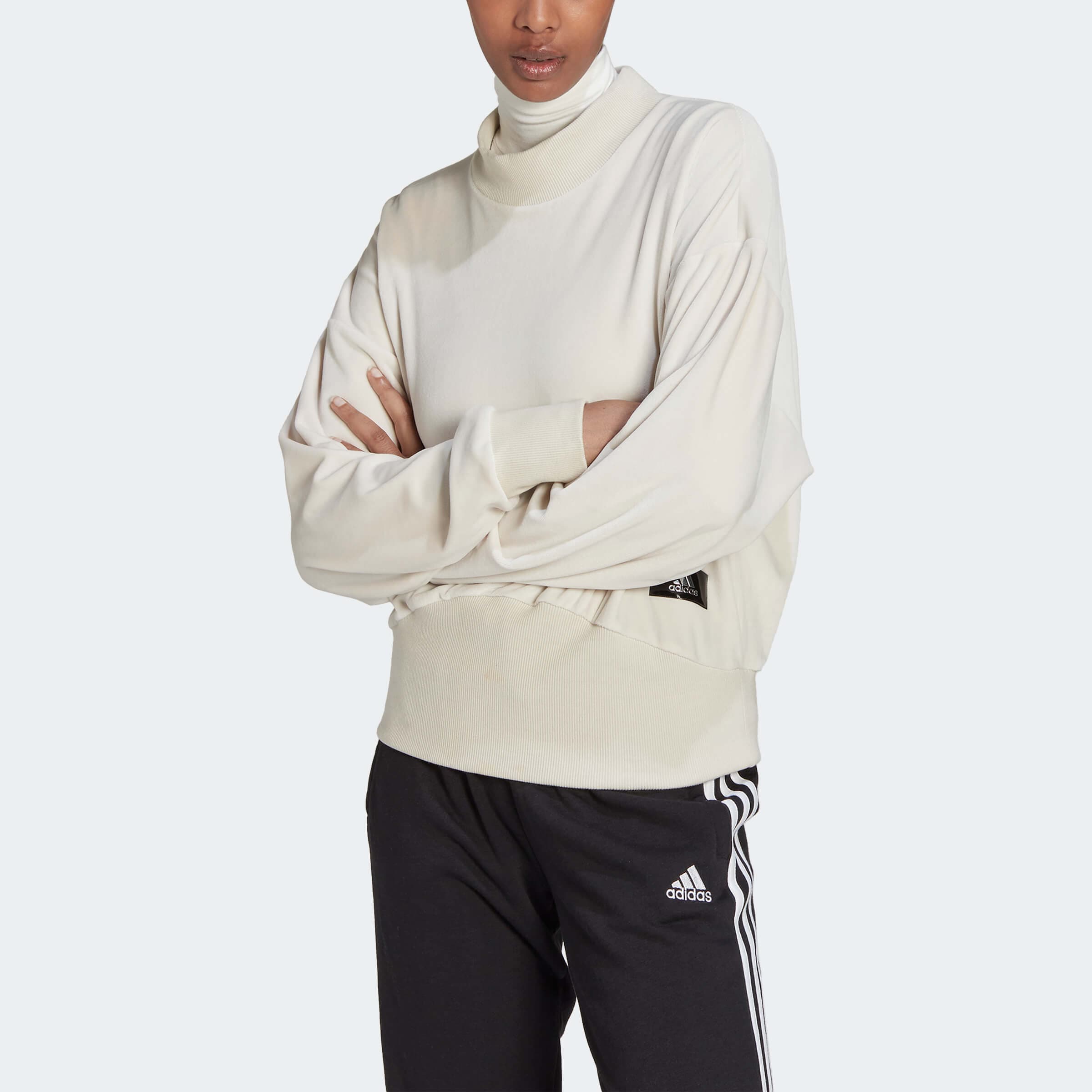 adidas Performance W HOL SWT Dámská mikina US L HJ7370 - náhled 3