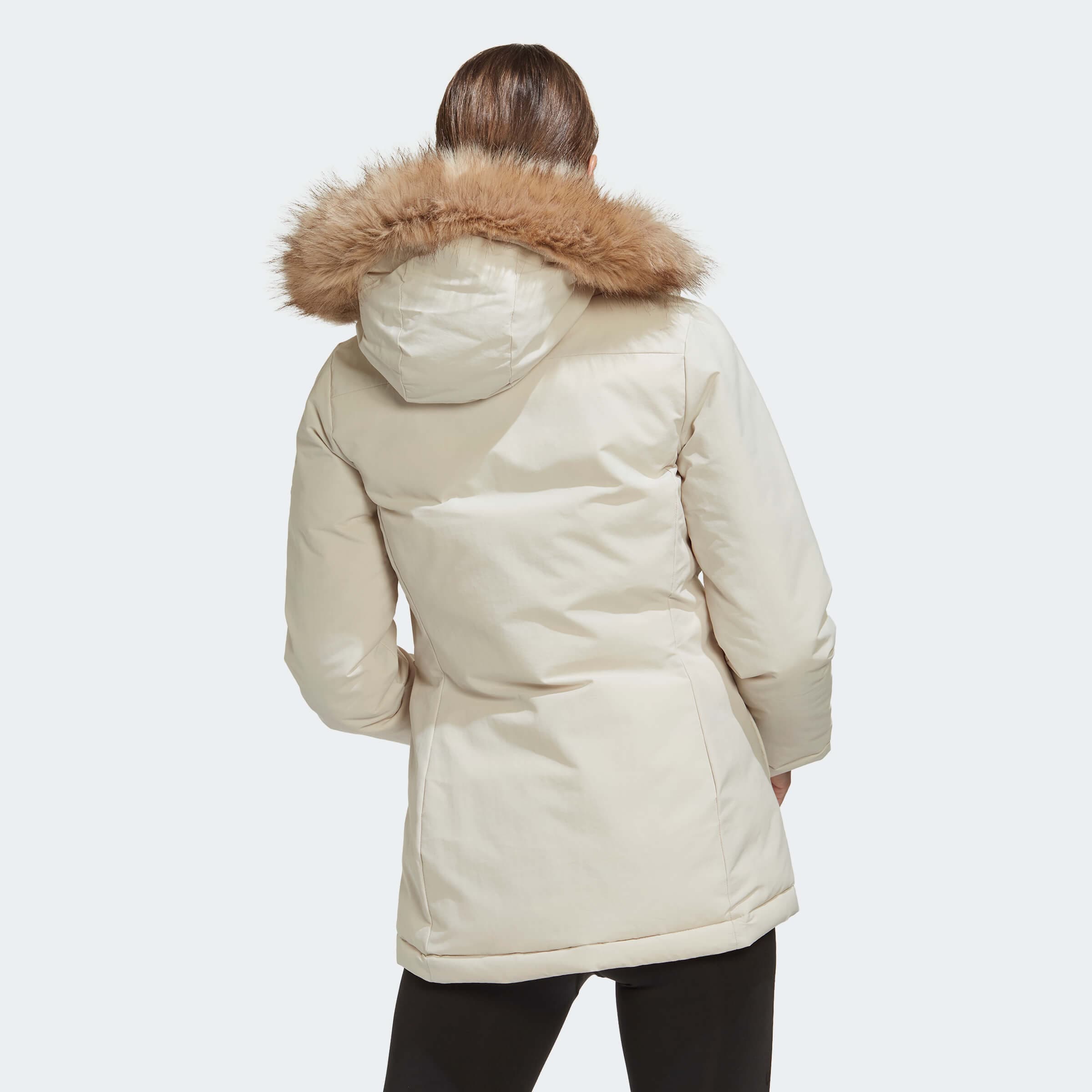 adidas Performance W HOODED PARKA Dámská bunda US XS HG8716 - náhled 5